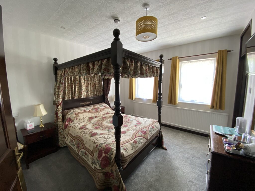 Four Poster  Room 1 is our en-suite 4-poster Welsh oak bedroom. From £85/night